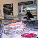 Foto von der Theke bei Fischkost Abelmann