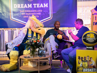 Rickey Paulding wird interviewt