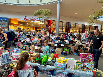 Foto vom Kinderflohmarkt