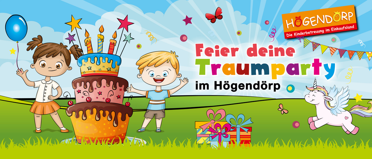 Högendörp Traumparty Werbeplakat