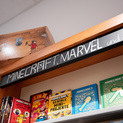 Bild vom Minecraft Marvel Bücherregal
